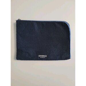 Shinola Detroit Pouch Bag AA Business Class Blue
